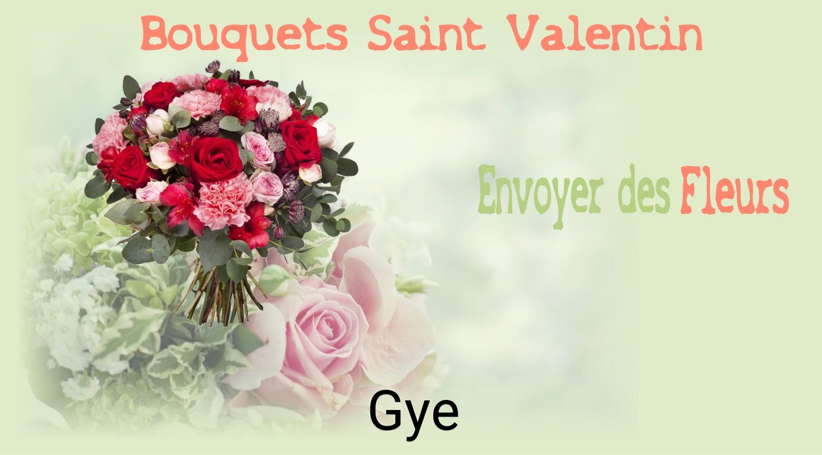 Roses de Saint-Valentin livrées à Gye